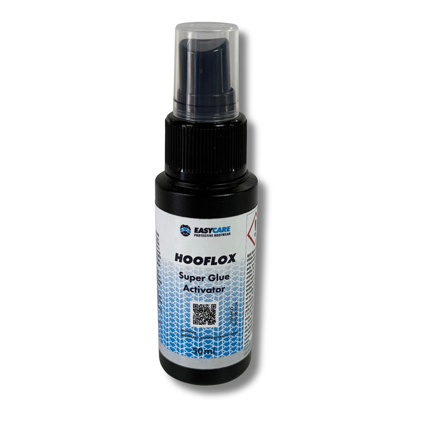 hooflox super glue activator pump spray bottle, 50ml