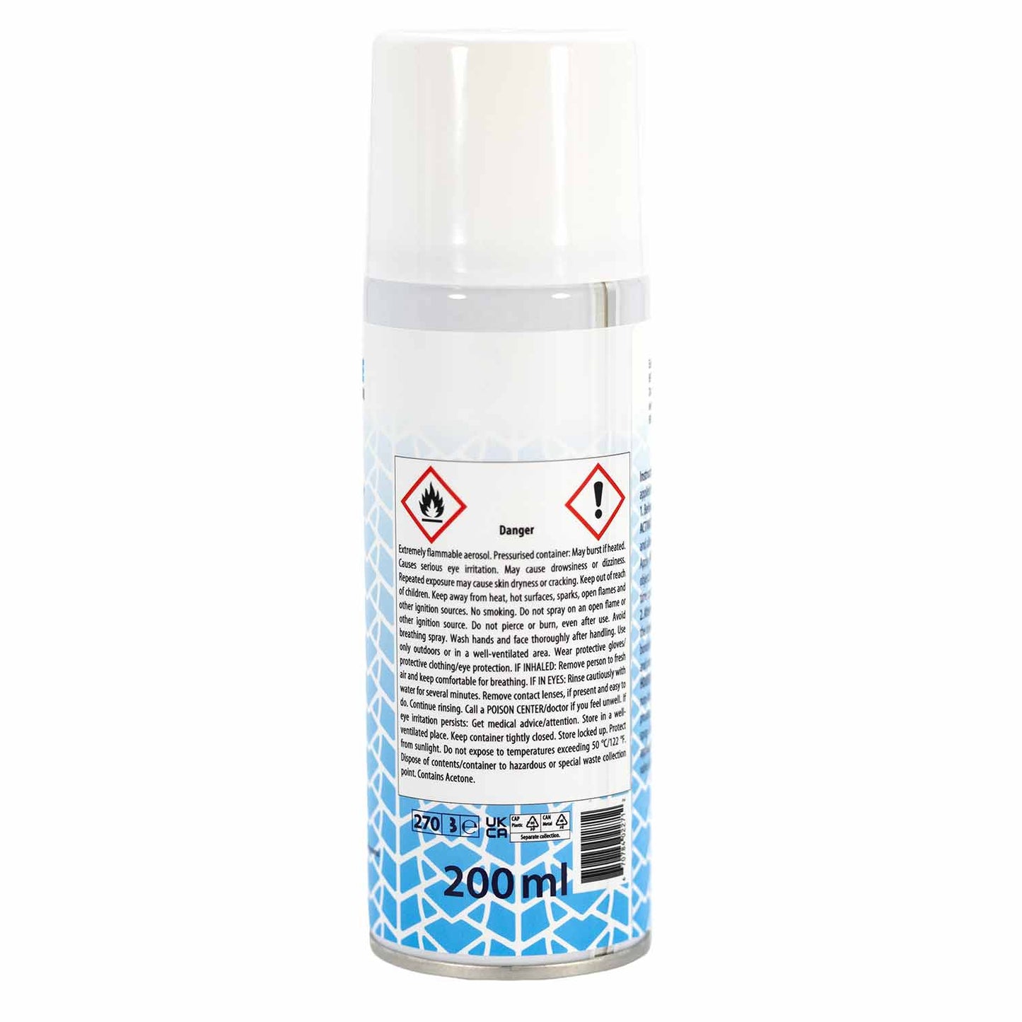 hooflox super glue activator aerosol spray can, 200ml