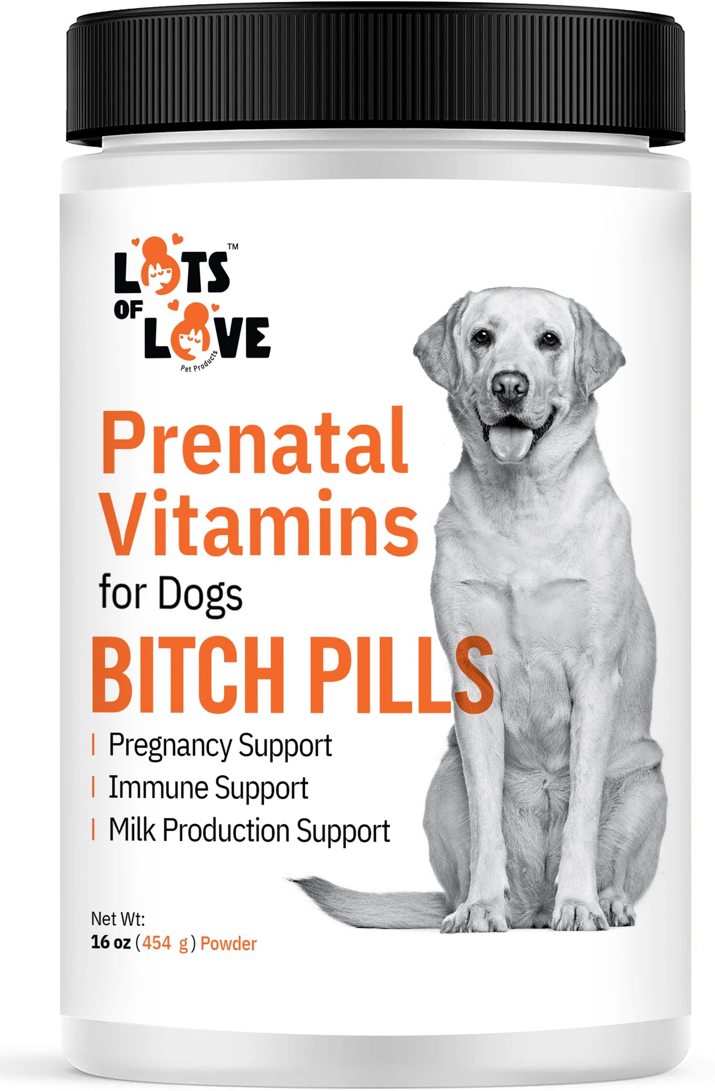 lots of love bitch pills powder 16 oz