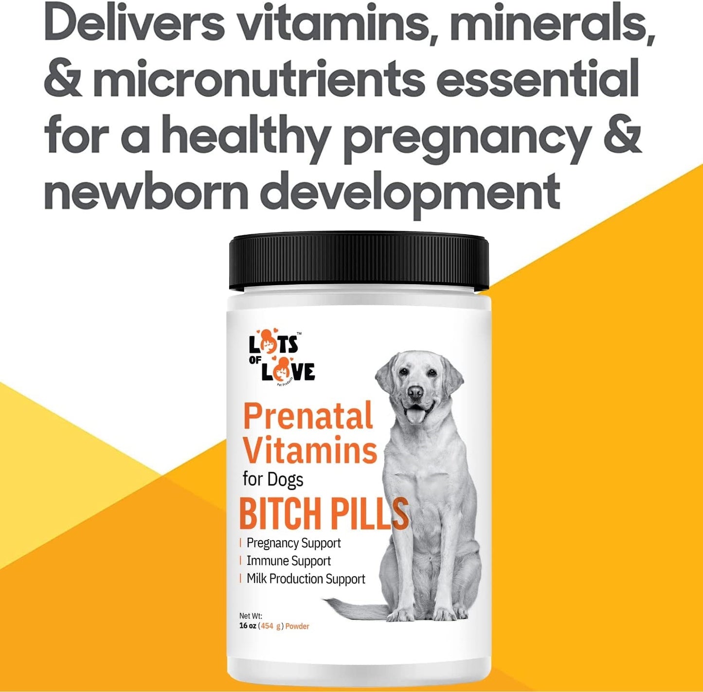 lots of love bitch pills powder 16 oz