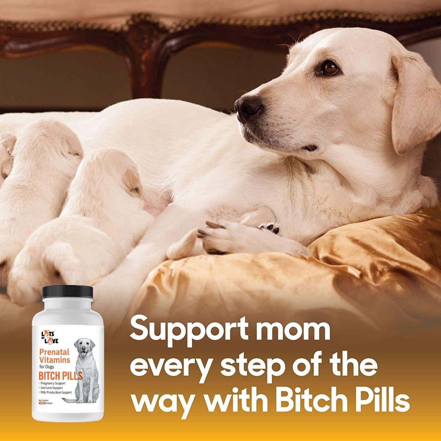lots of love bitch pills tablets 120 count