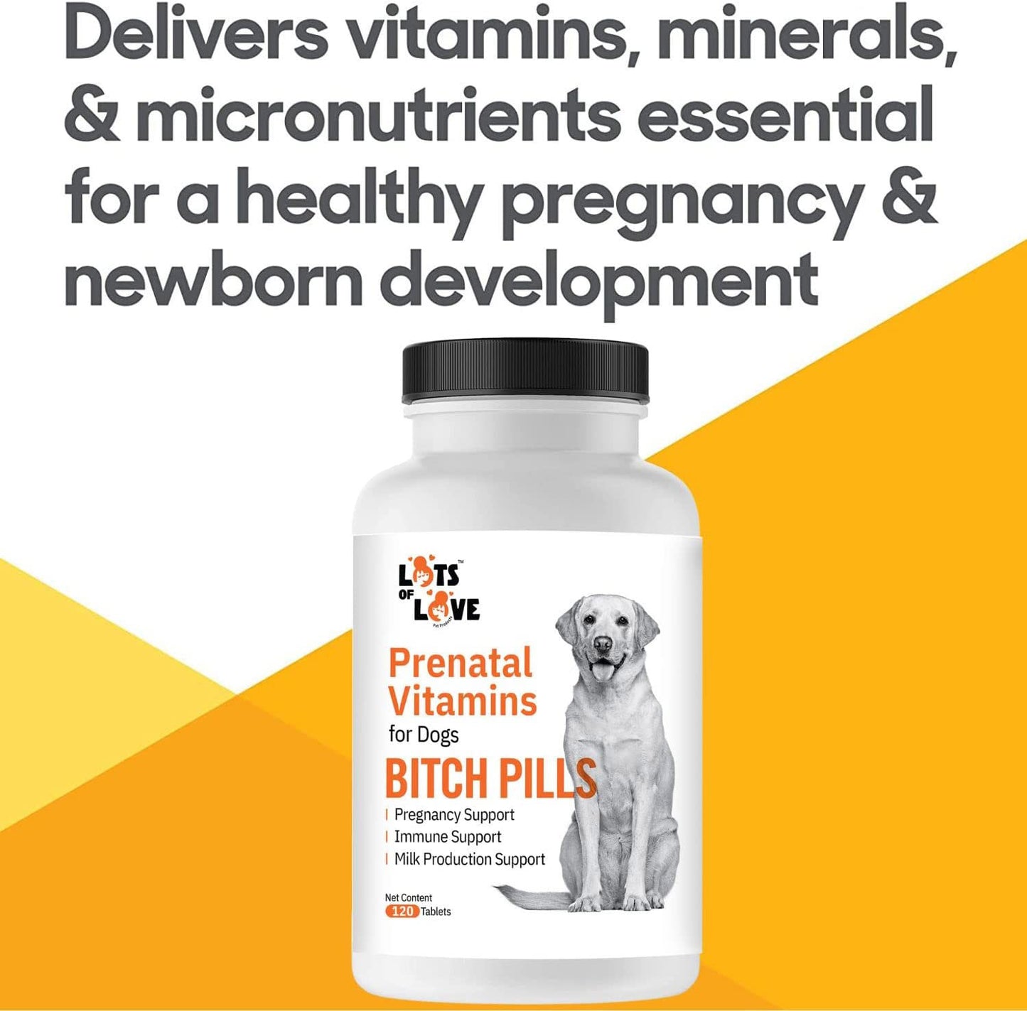 lots of love bitch pills tablets 120 count