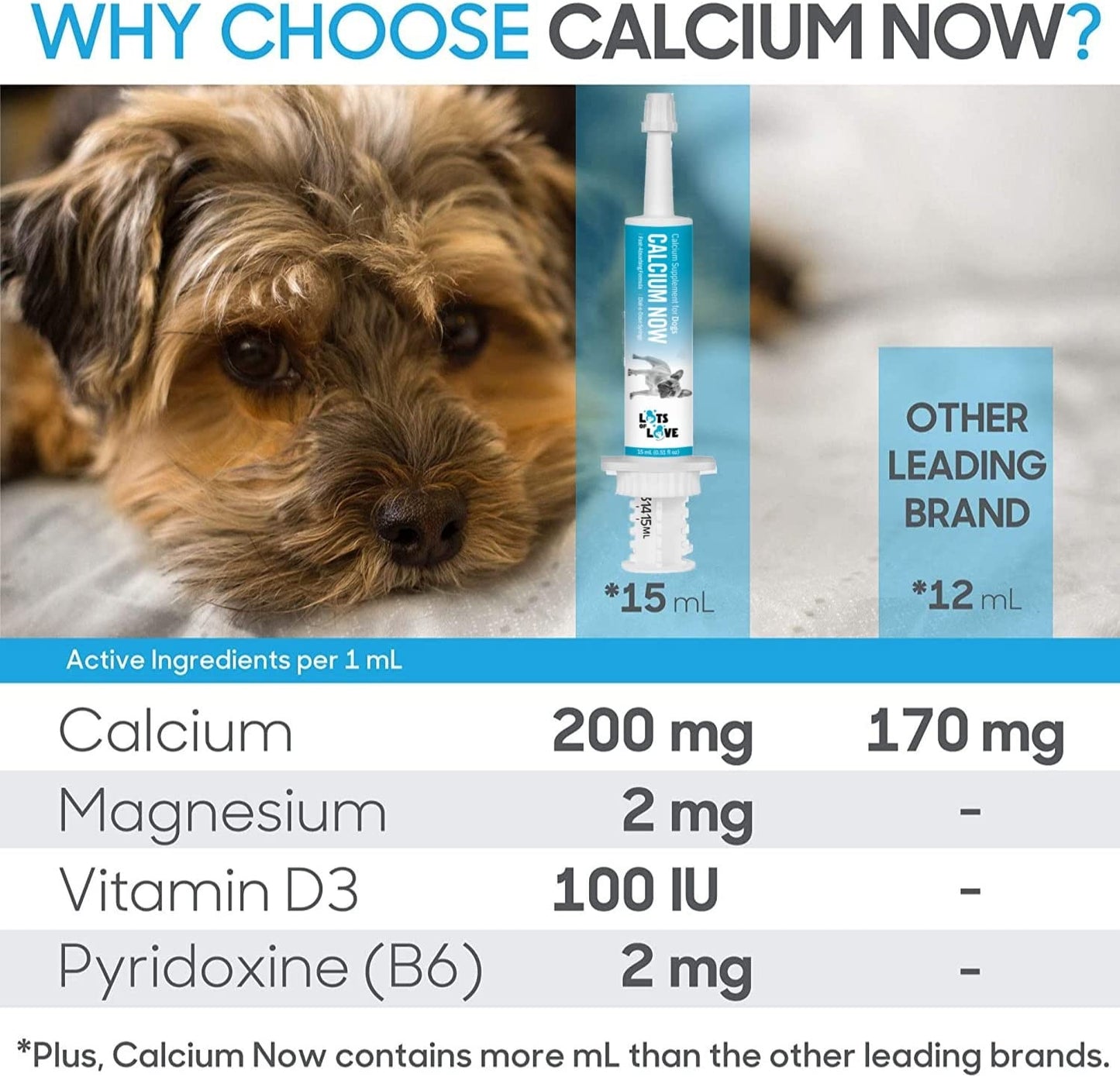 lots of love calcium now 15 ml
