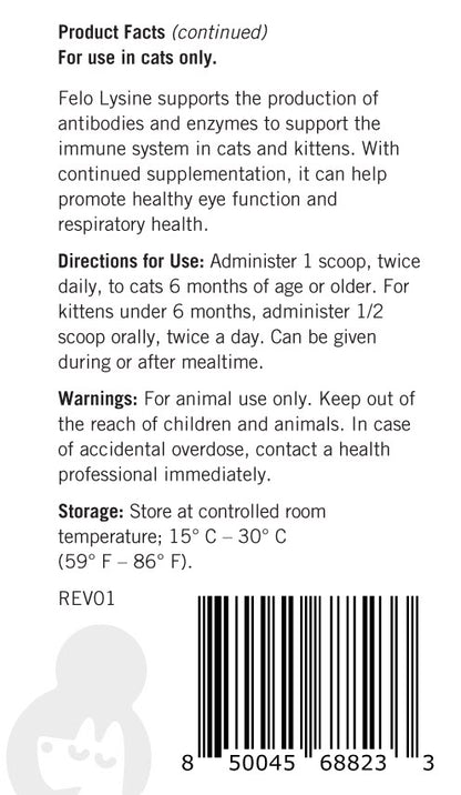 Lots of Love Fel O Lysine Powder 12 oz