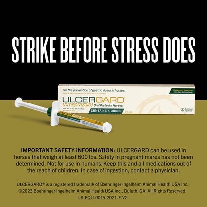 UlcerGard Oral Paste for Horses, Singles