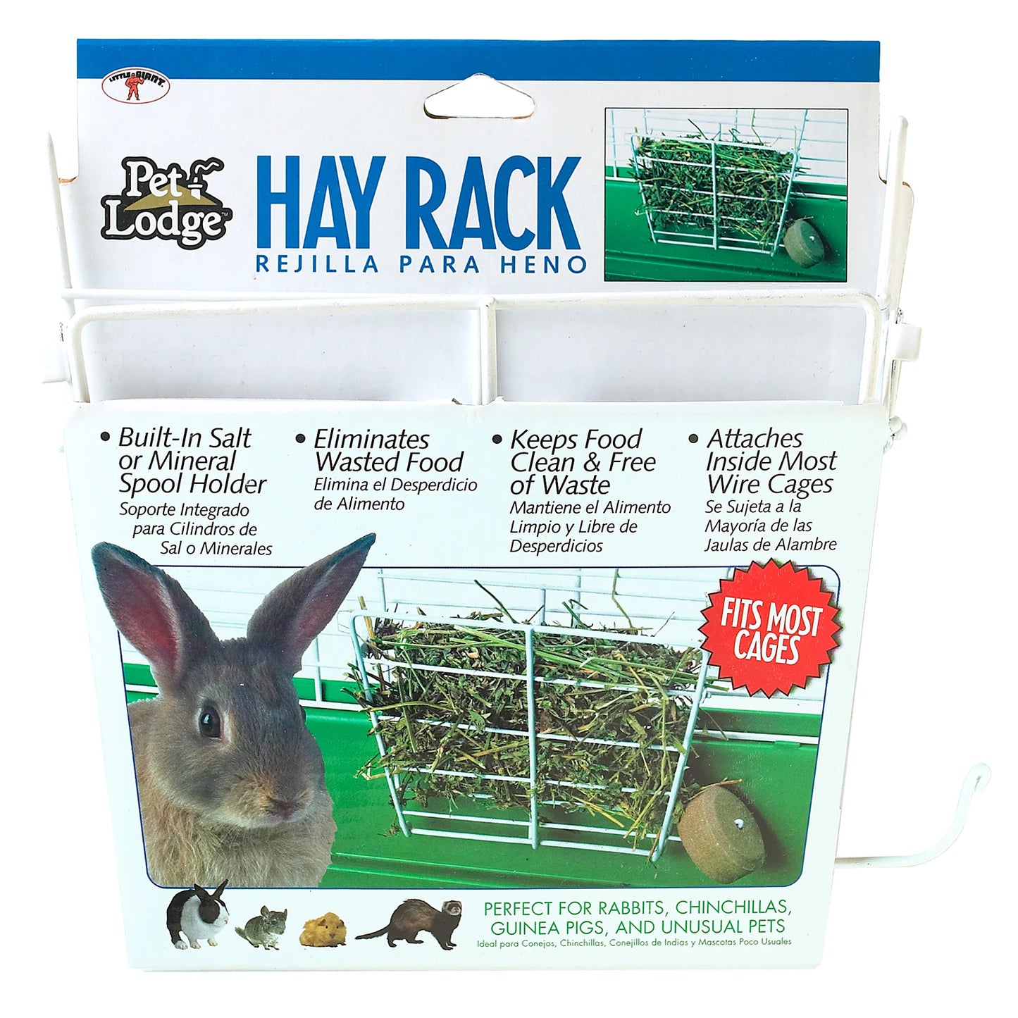 hay rack 8" x 3 1/4" x 7 1/2"