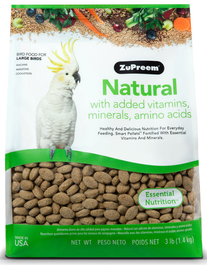 Avian Maint-Lg Parrot 3#