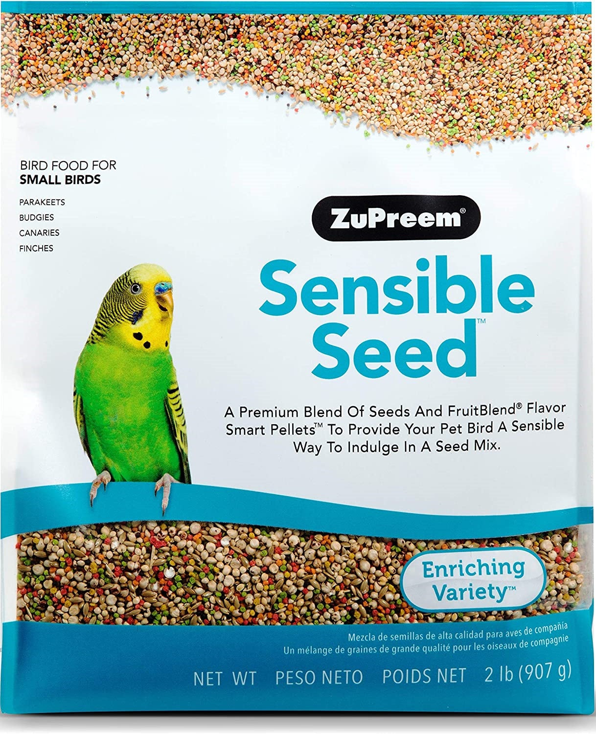 sensible seed bird food for small birds 2 lb.