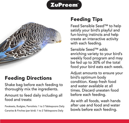 Sensible Seed Bird Food for Small Birds 2 lb.