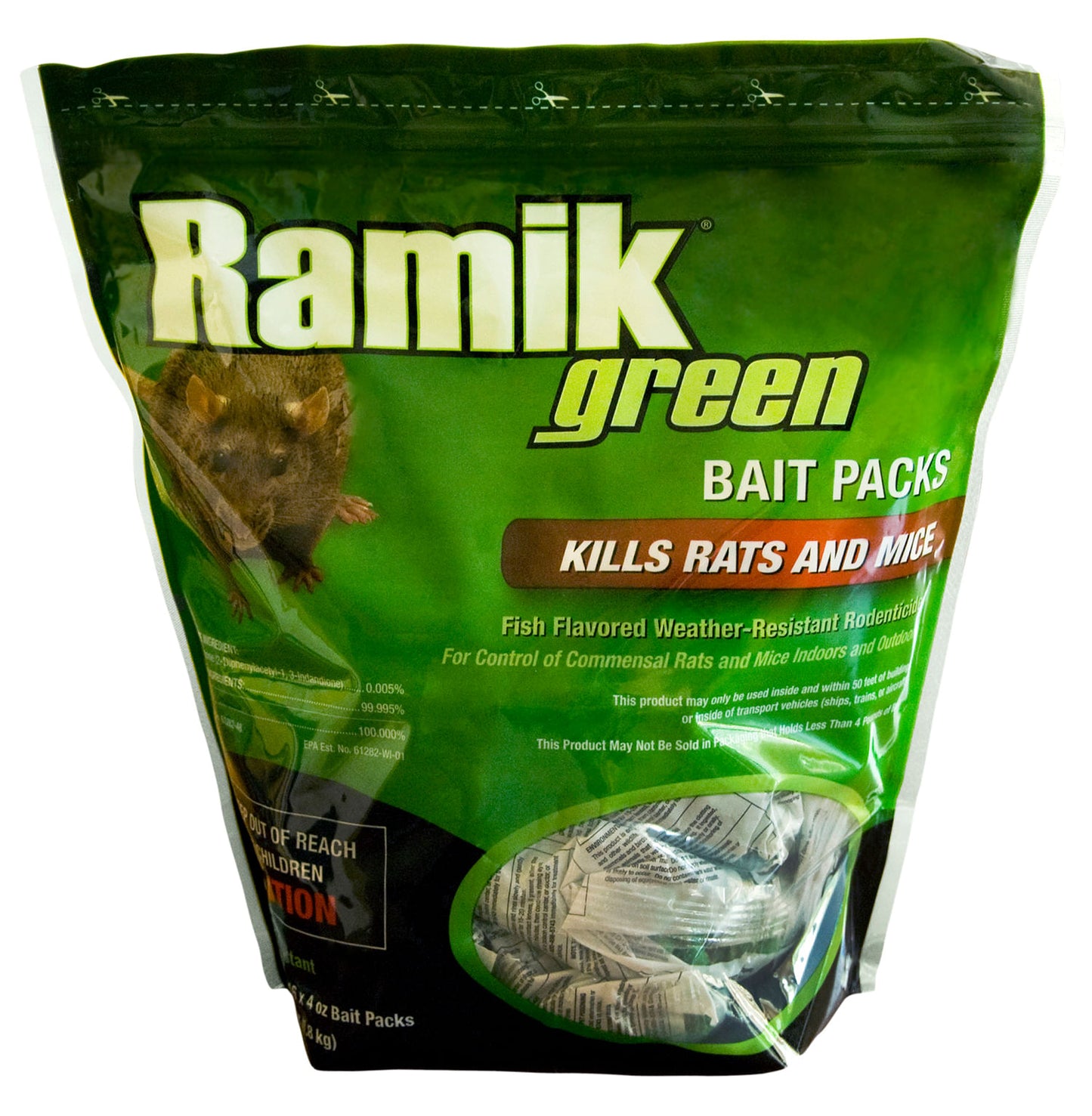 ramik green bait packs, 4oz packs