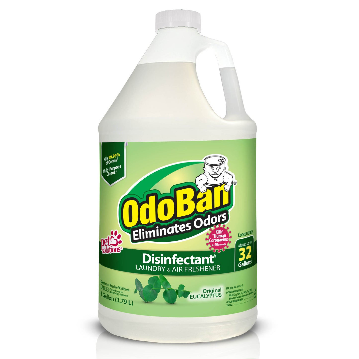 odoban disinfectant concentrate eucalyptus 1 gallon