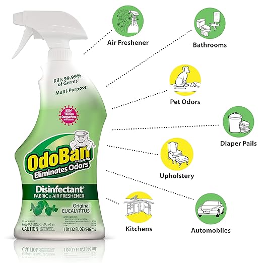 odoban disinfectant ready-to-use eucalyptus 32oz spray