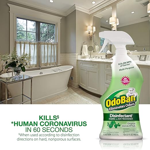 odoban disinfectant ready-to-use eucalyptus 32oz spray