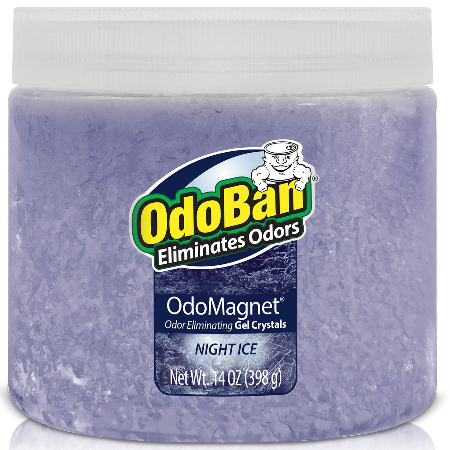 odoban odomagnet odor eliminator night ice gel crystals 14oz
