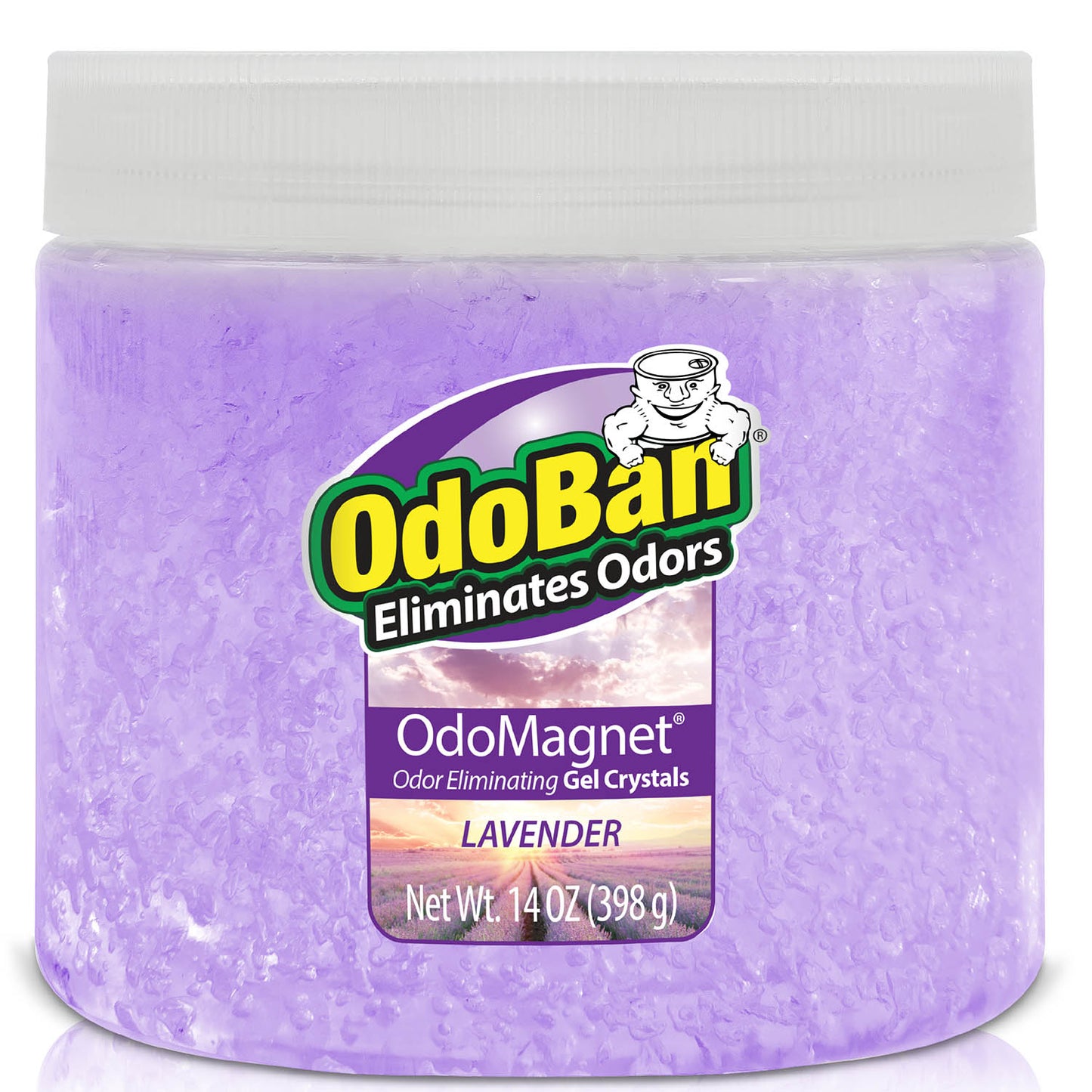 odoban odomagnet odor eliminator lavender gel crystals 14oz