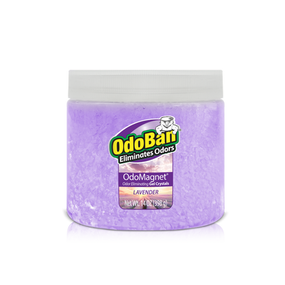 OdoBan OdoMagnet Odor Eliminator Lavender Gel Crystals 14oz