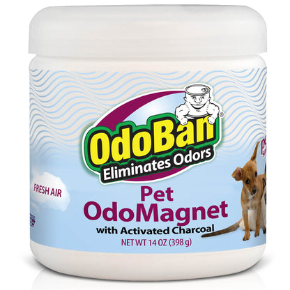 OdoBan OdoMagnet Odor Eliminator Fresh Air Activated Charcoal 14oz