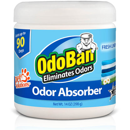 OdoBan Solid Odor Absorber Fresh Linen 14oz