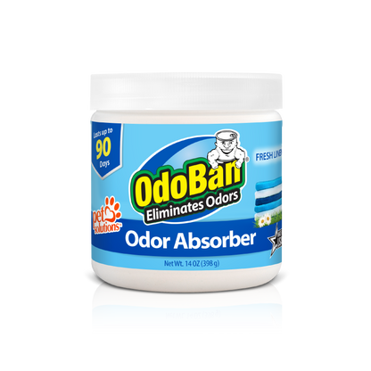 OdoBan Solid Odor Absorber Fresh Linen 14oz