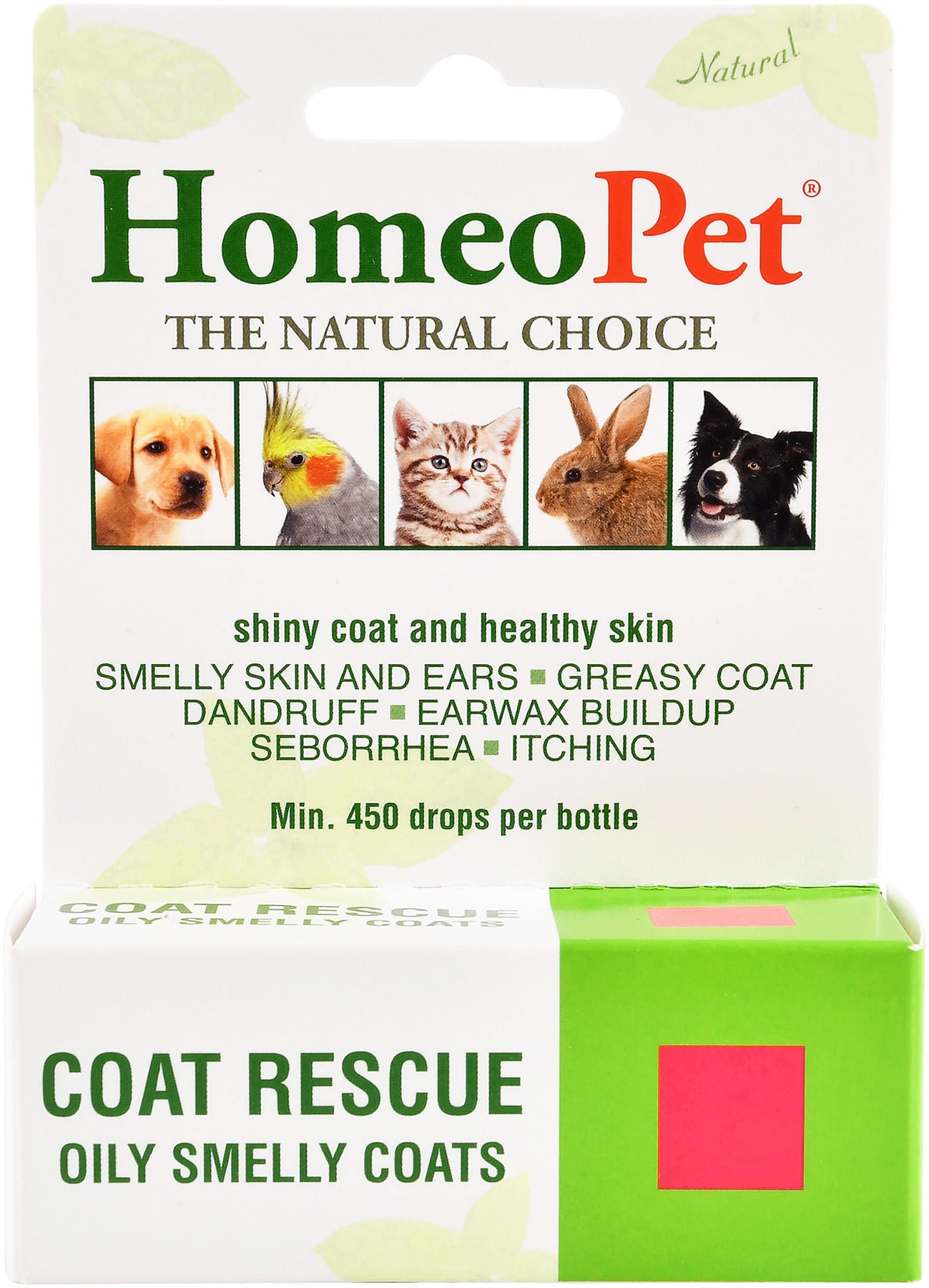 homeopet coat rescue, 15ml