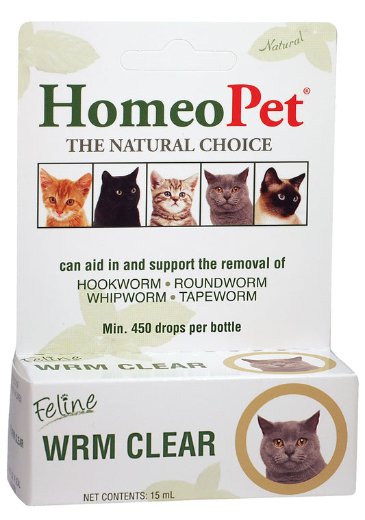 HomeoPet Wrm Clear Feline 15 ml