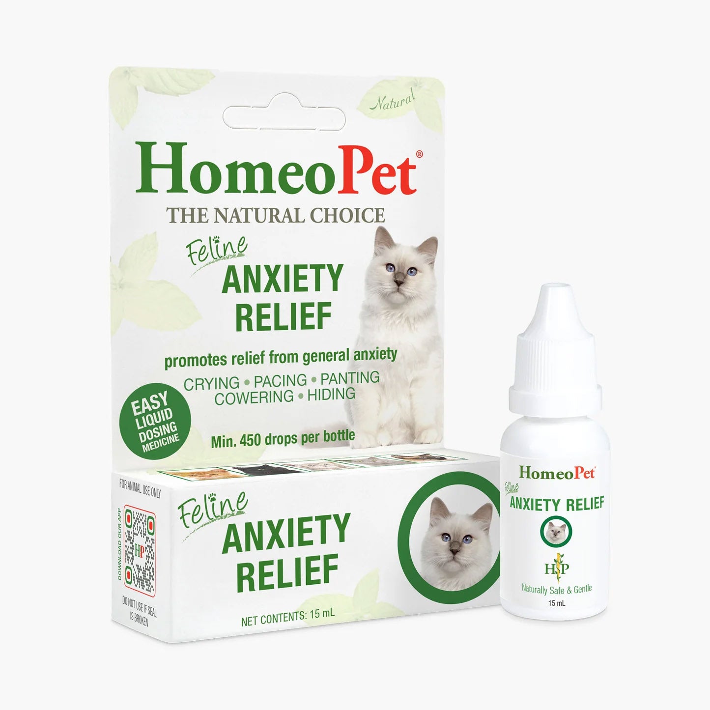 homeopet anxiety relief feline 15 ml