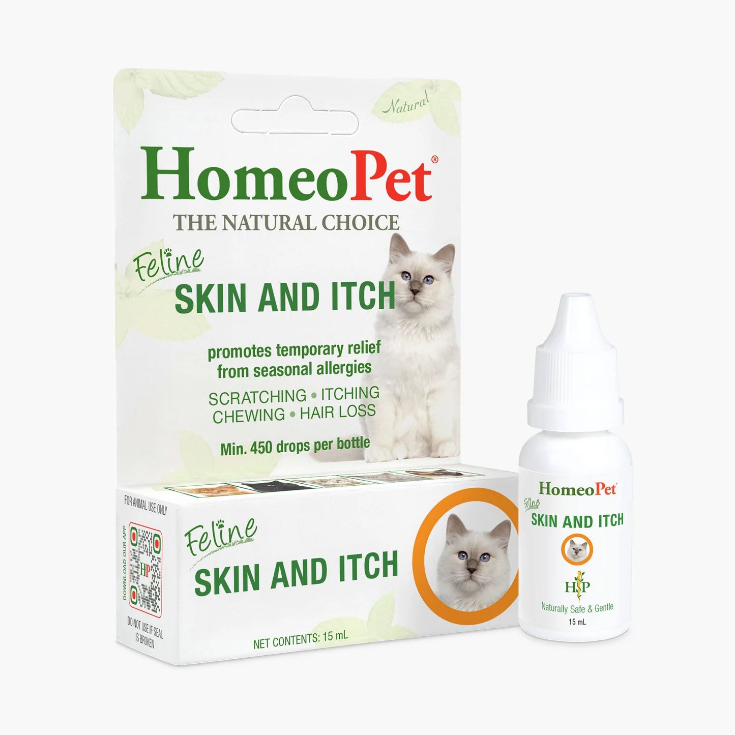homeopet skin and itch feline 15 ml