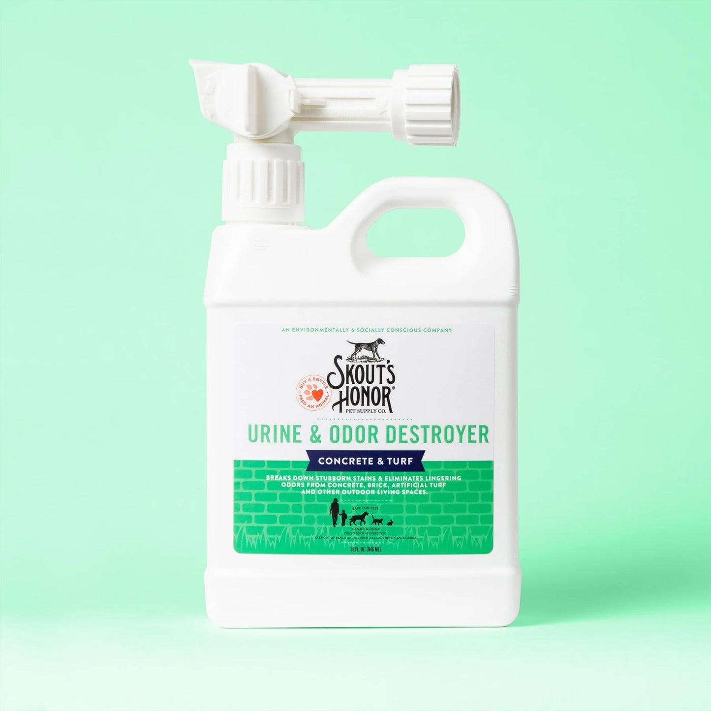 urine & odor destroyer concrete & turf 32oz