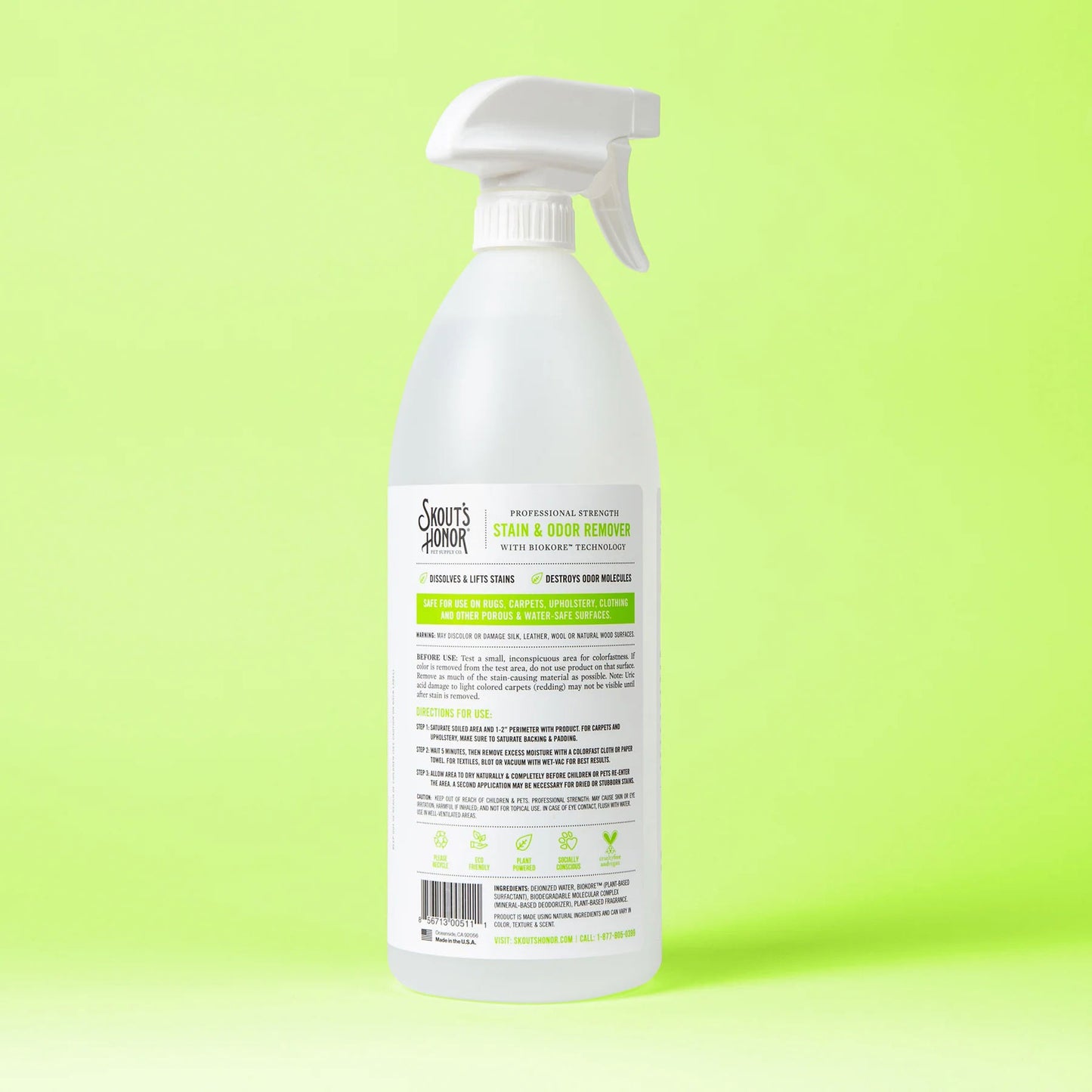 stain & odor remover, 35oz