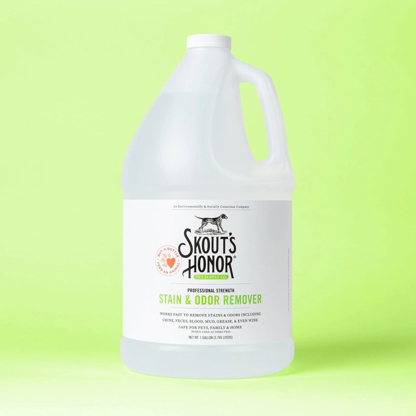 stain & odor remover, 128oz