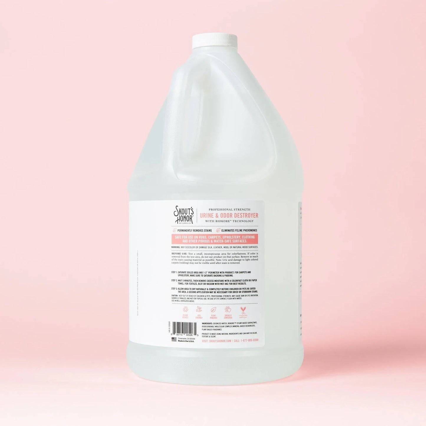 urine & odor destroyer, 128oz