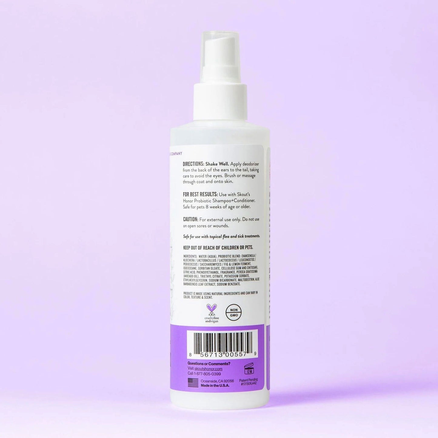 probiotic daily use deodorizer lavender, 8oz