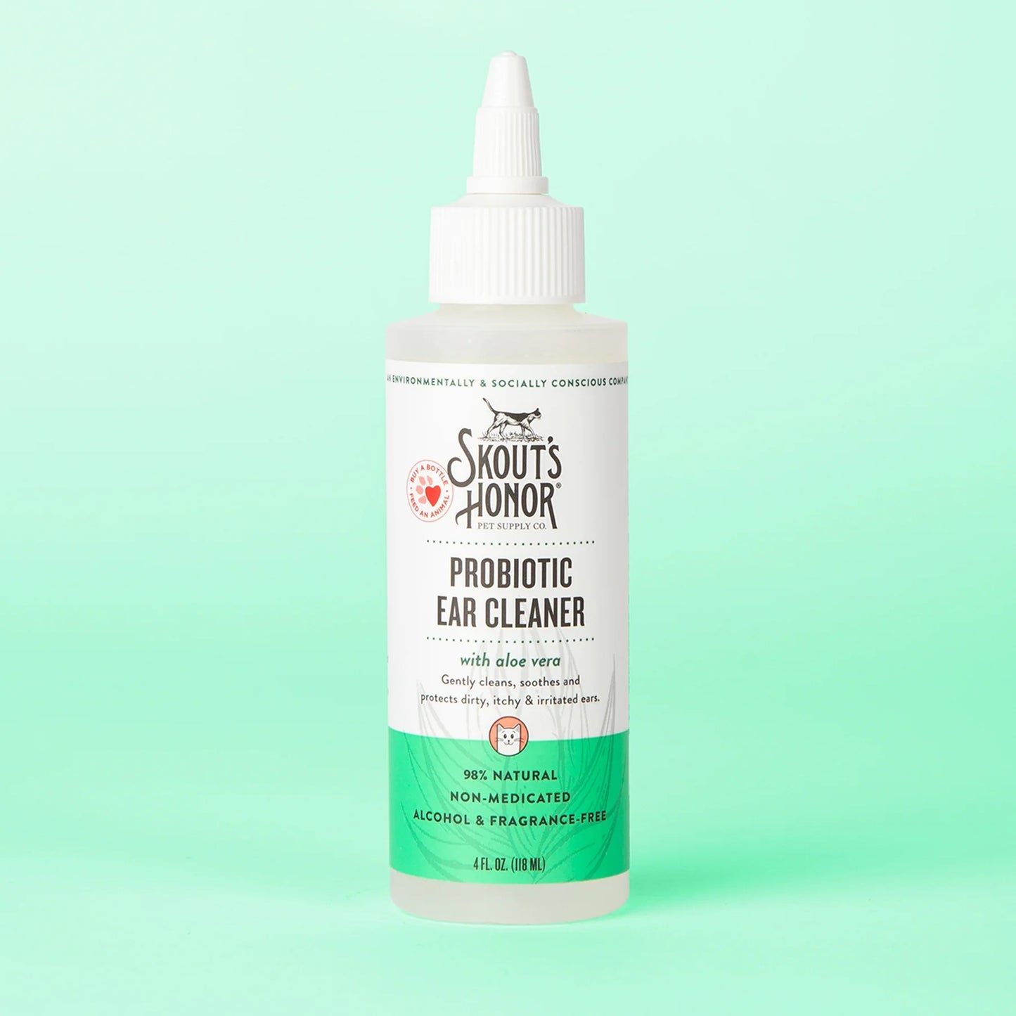 cat probiotic ear cleaner, 4oz