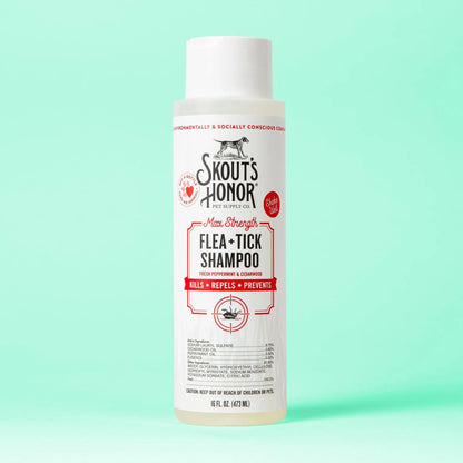 Flea + Tick Shampoo, 16oz