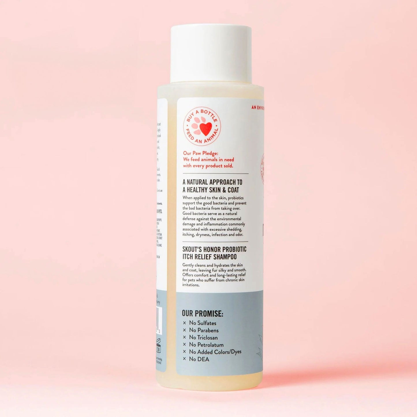 probiotic itch relief shampoo, 16oz