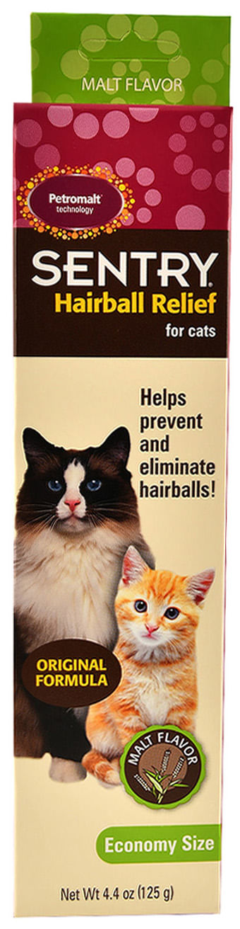 sentry petromalt hairball relief for cats, 4.4 oz