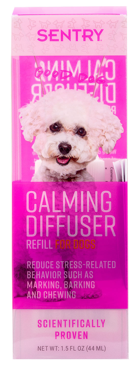 sentry calming diffuser kit for dogs - refill 1.5oz