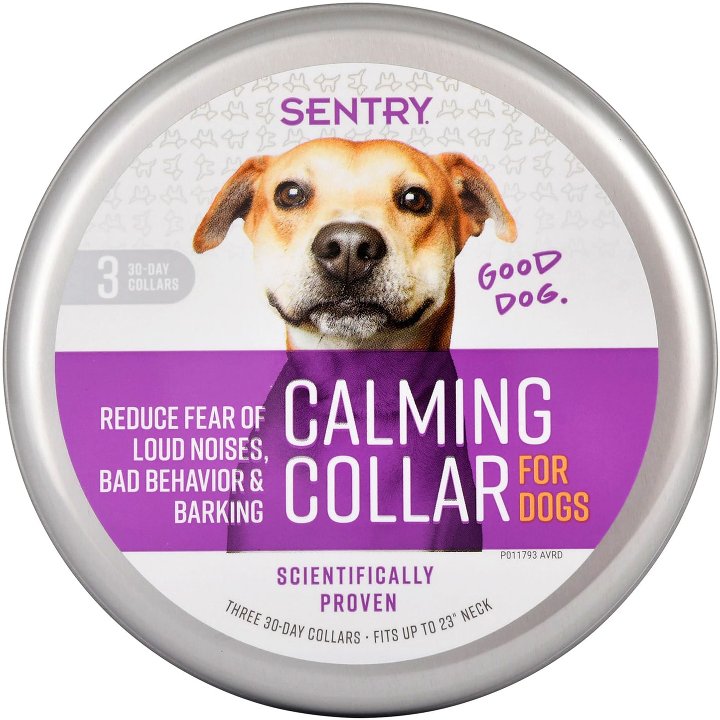 sentry good behavior pheromone calming collar - 3 pack - dog
