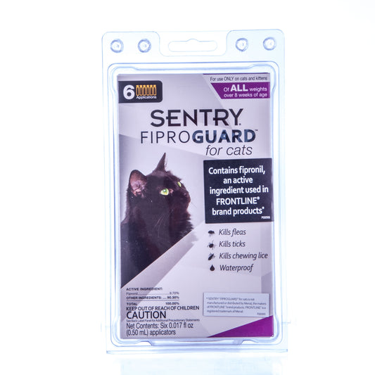 Sentry Fiproguard for Cats 6 months
