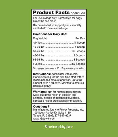 K9 Power Joint Strong, 1 lb