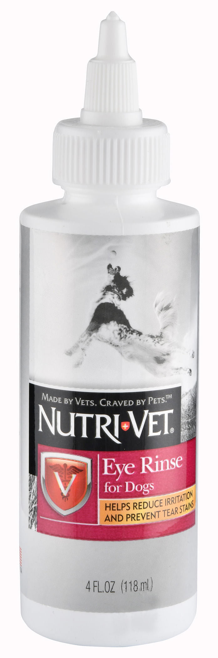 nutri-vet eye rinse liquid for dogs, 4 oz