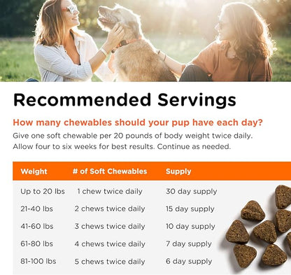 Nutri-Vet Shed-Defense Soft Chews for Dogs, 5.3 oz
