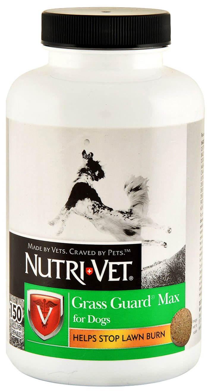 nutri-vet grass-guard max with probiotics & digestive enzymes, 150 count