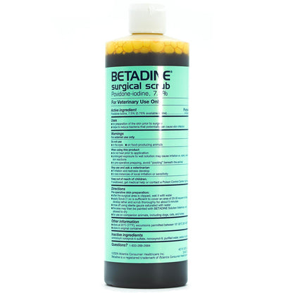 Betadine Surgical Scrub 16oz