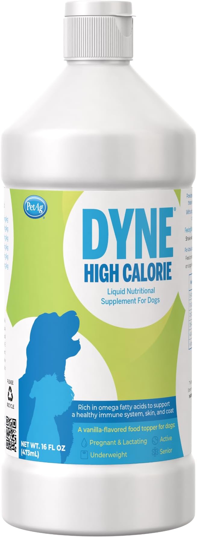 dyne high calorie liquid for dogs, 16 oz