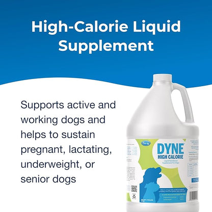 Dyne High Calorie Liquid for Dogs, gallon