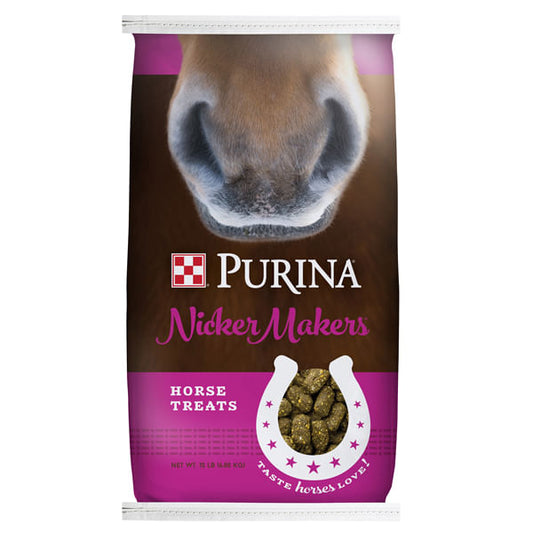 Purina Nicker Maker Horse Treats, 15 lb