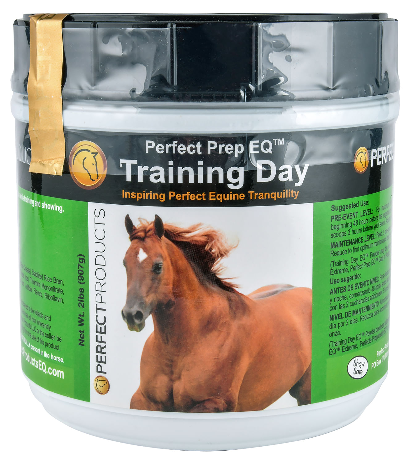 perfect prep eq training day calming supplement, 2 lb