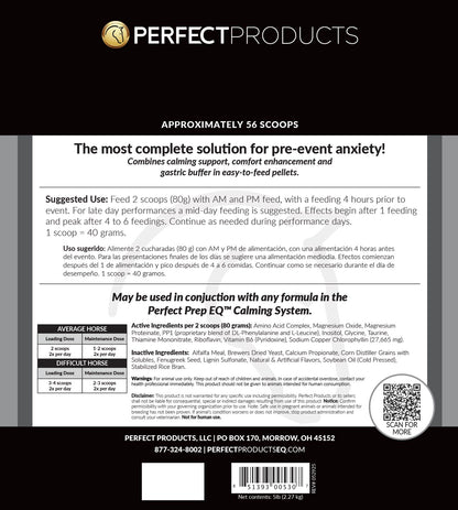 Perfect Prep EQ Sane & Sound Pellets 5 lb bag