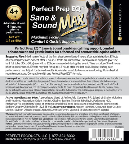 Perfect Prep EQ Sane & Sound MAX Paste- ea